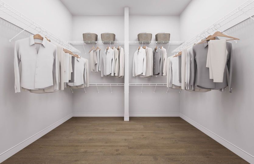Primary Walk-In Closet