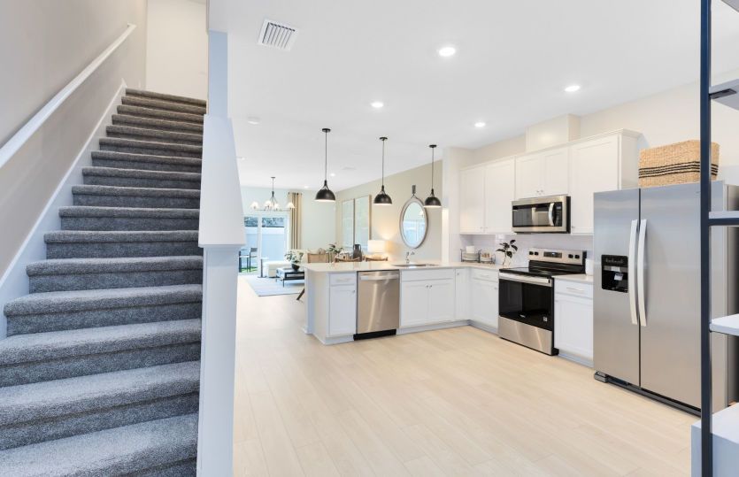 Open Concept Townhome Design