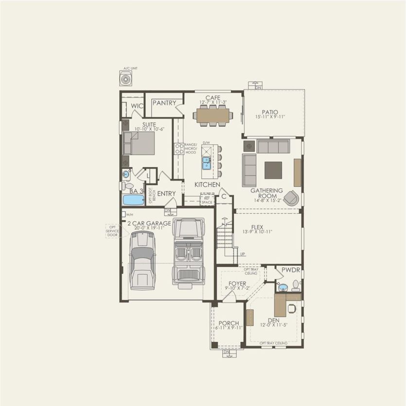First Floor 4 br / 3.5 ba