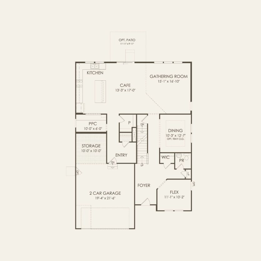 First Floor 3 br / 2 ba