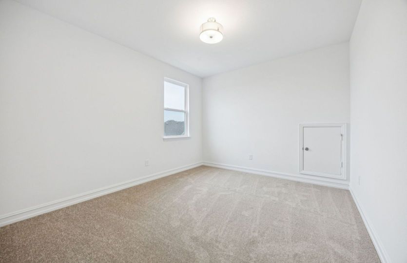 Secondary bedroom *photos depict options and features that may not be available