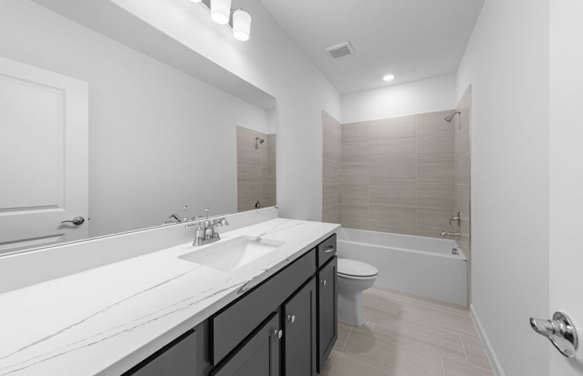 Secondary bathroom
