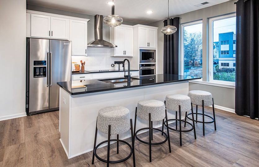 Spacious kitchen