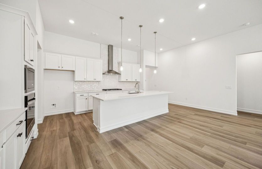 Eat-in island in kitchen *photos may depict options and features that aren't available