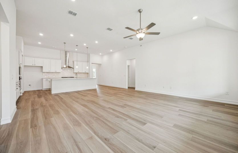 View of main living areas