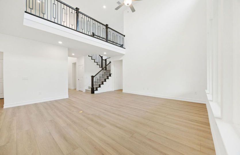 Two-story ceilings in gathering room *photos may depict options and features that aren't available
