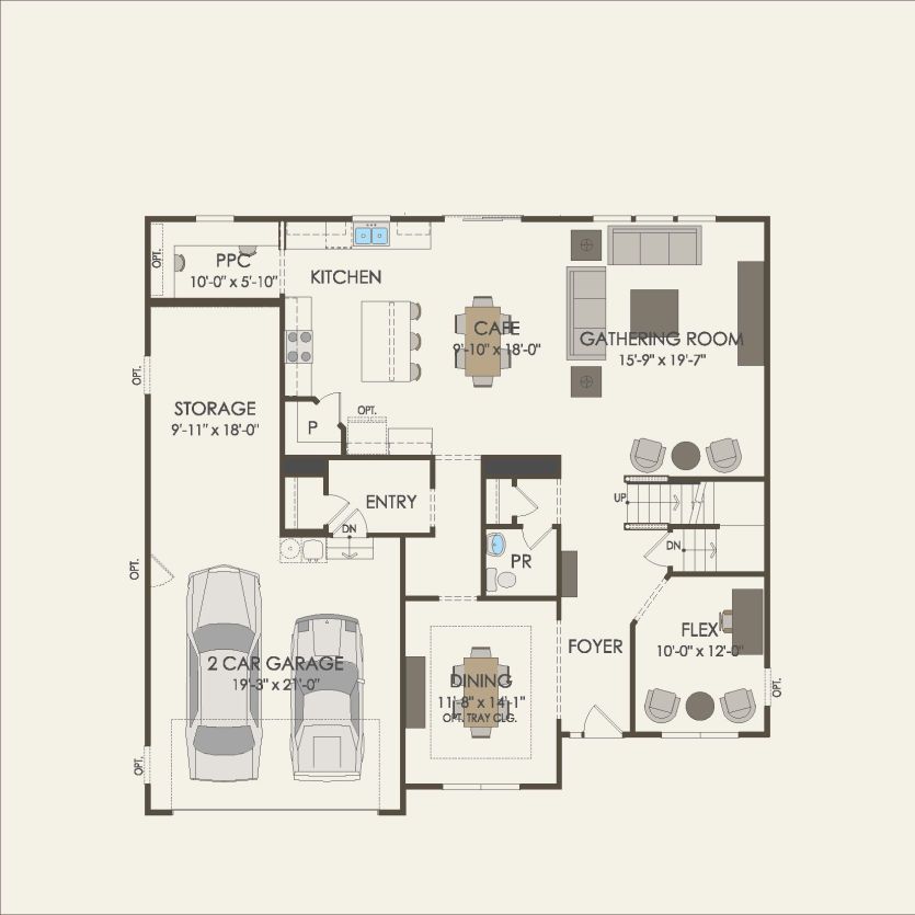 First Floor 4 br / 2.5 ba