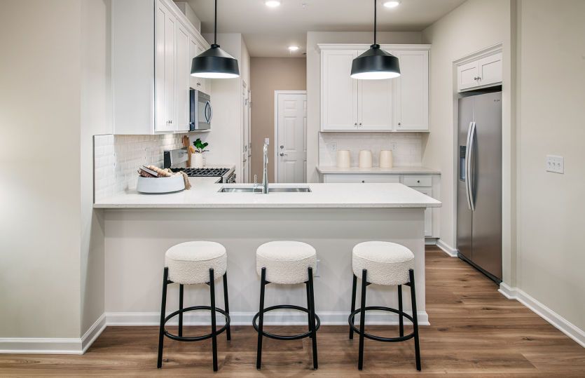 Spacious kitchen