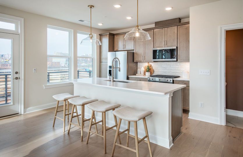 Spacious kitchen