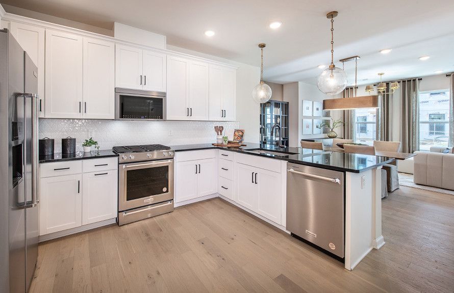 Open concept layout