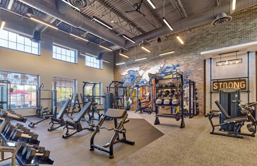 Onsite gym available