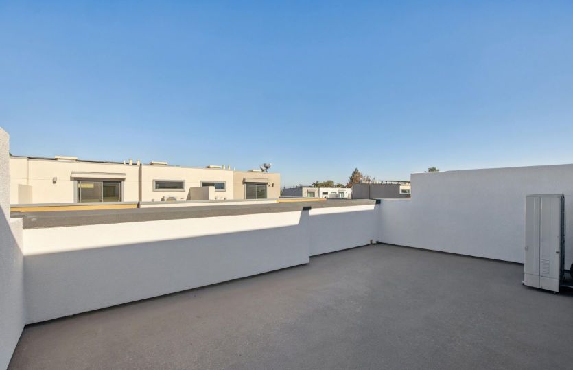 Rooftop patio