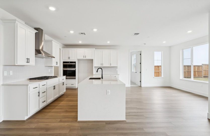 Light filled kitchen