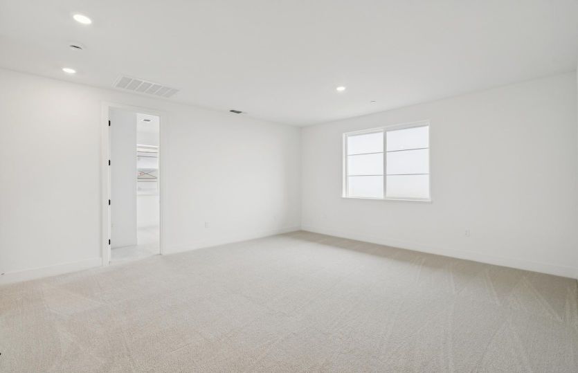 Upstairs loft space