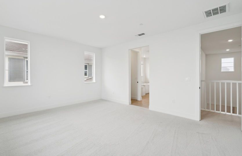 Primary bedroom suite