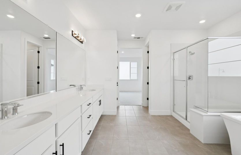 Primary bathroom suite