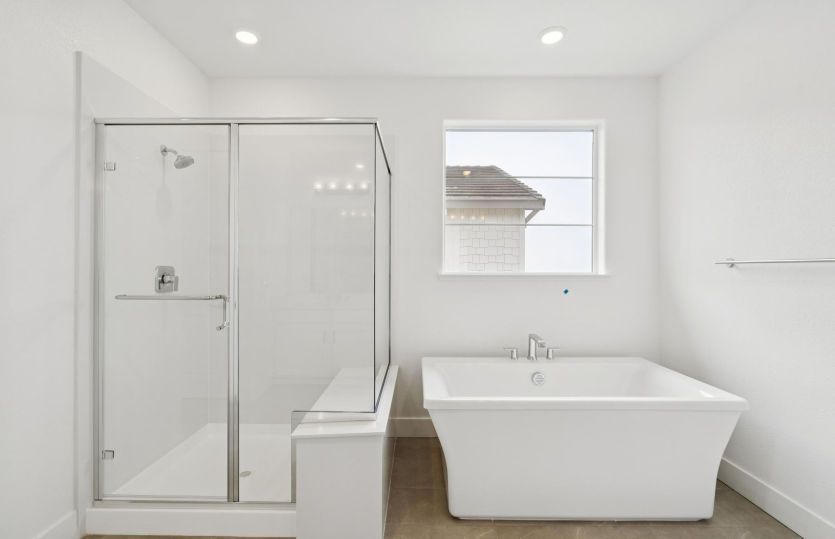 Primary bathroom suite