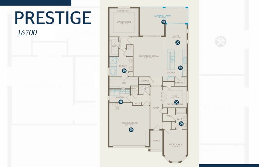 Prestige 16700 Floorplan