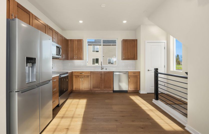 Sunlit Kitchen
