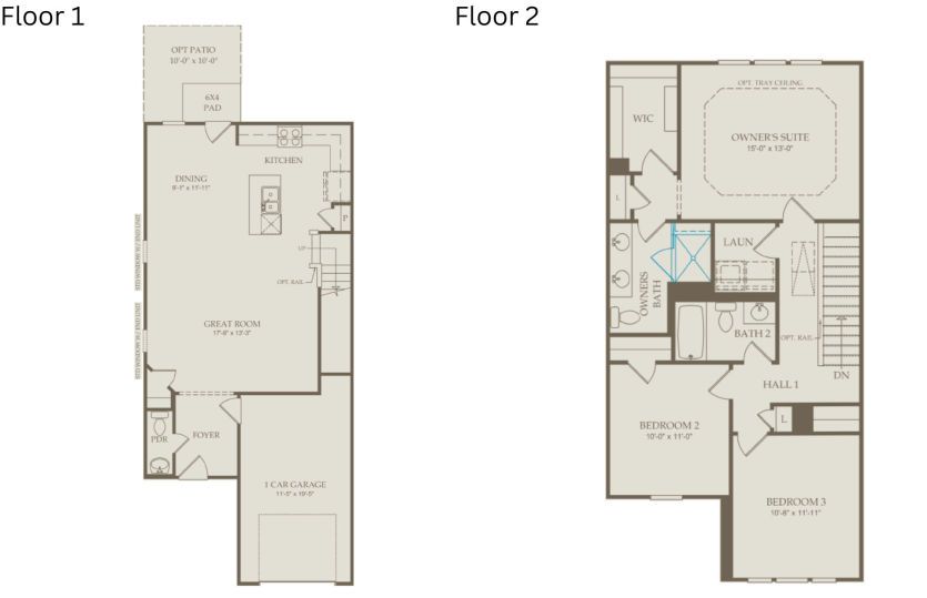 Floor Plan Level 1 & Level 2