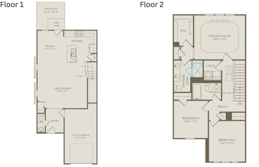 Floor Plan Level 1 & Level 2