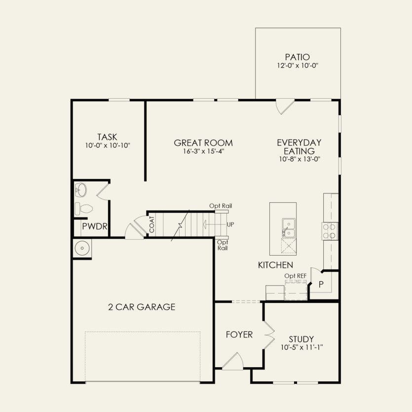 First Floor 4 br / 2.5 ba