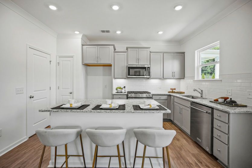 Kitchen with an Island
