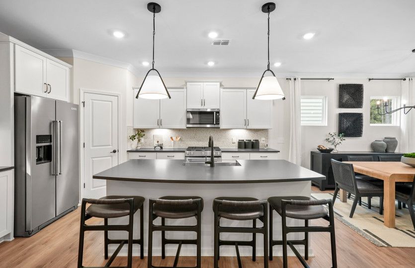 Beautiful Open Kitchen with Island