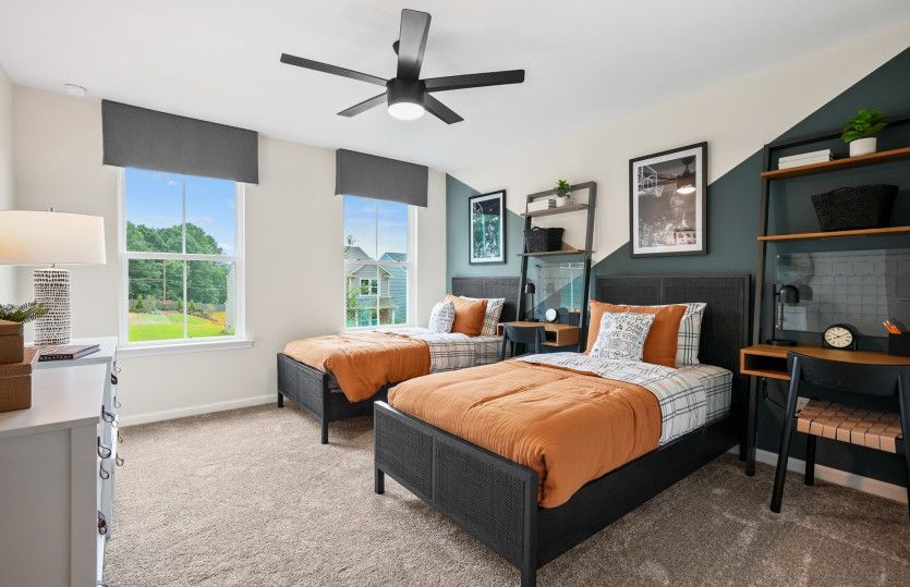Roomy Secondary Bedrooms