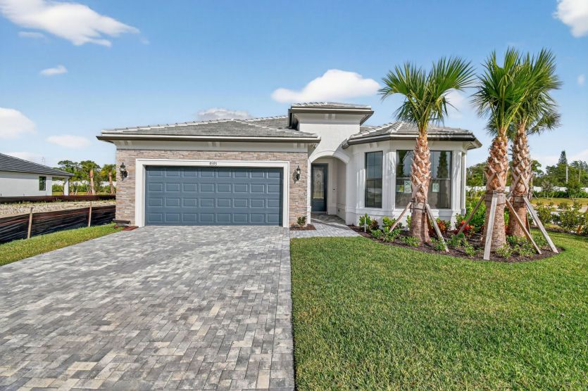 Prestige Exterior FM3 with stone