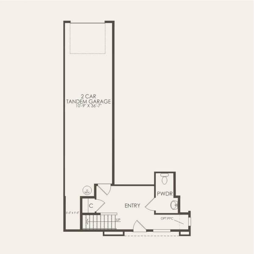 First Floor 2 br / 2.5 ba