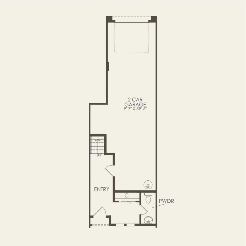 First Floor 2 br / 2.5 ba
