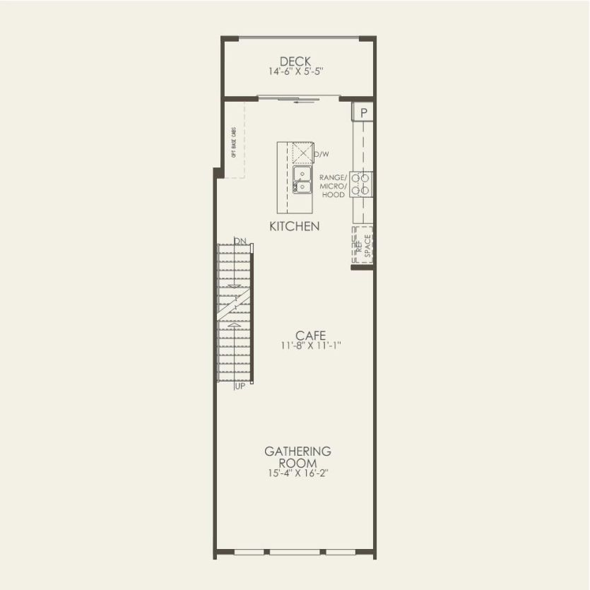 Second Floor 2 br / 2.5 ba