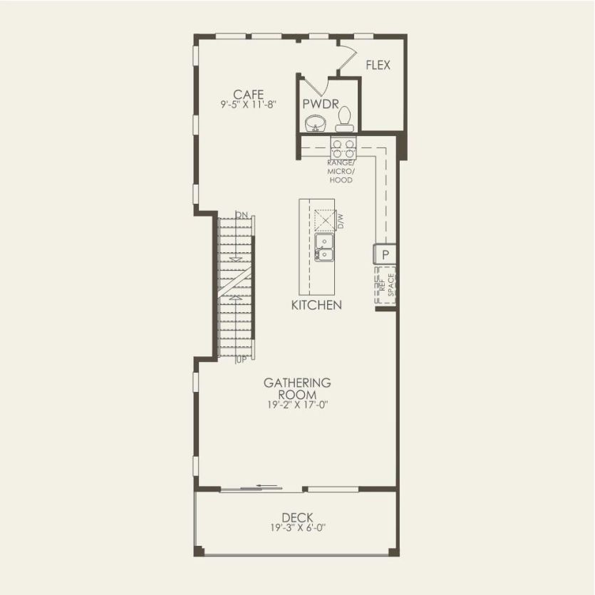 Second Floor 3 br / 3.5 ba