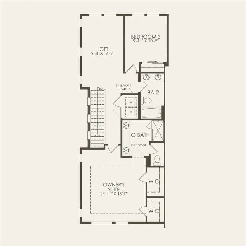 Third Floor 3 br / 3.5 ba