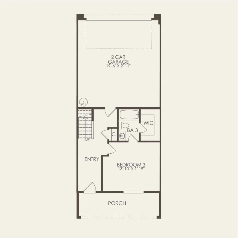 First Floor 3 br / 3.5 ba