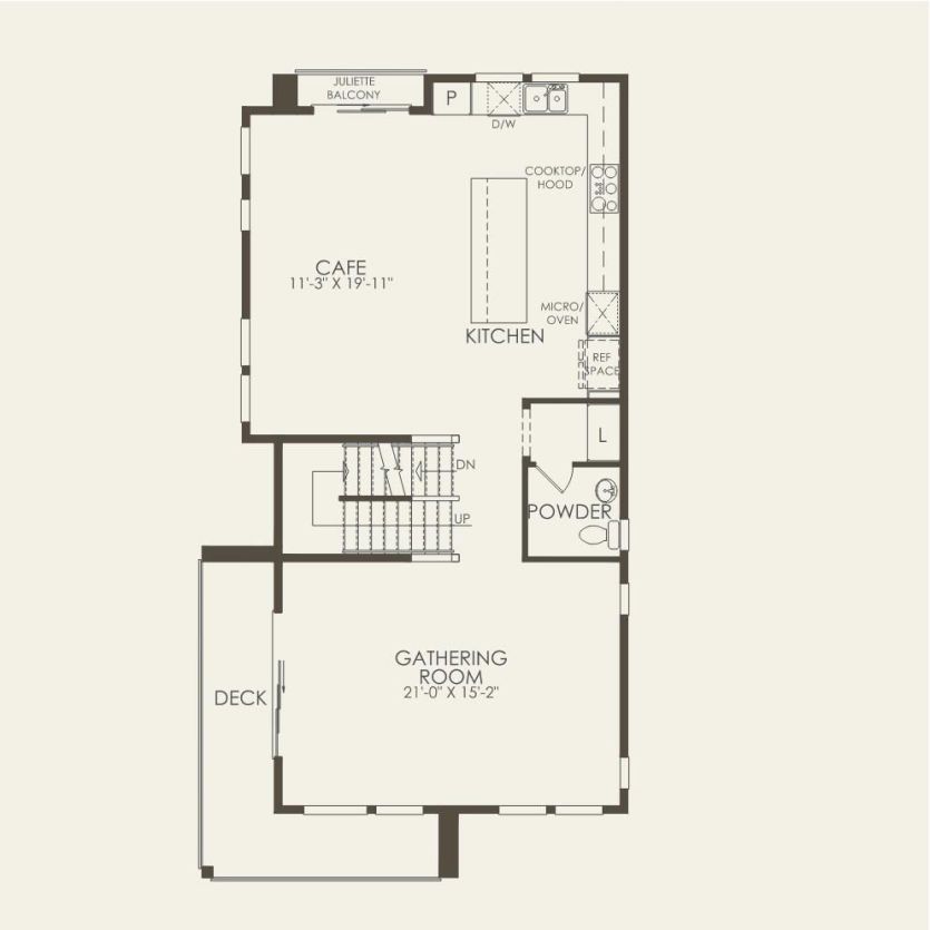 Second Floor 4 br / 3.5 ba