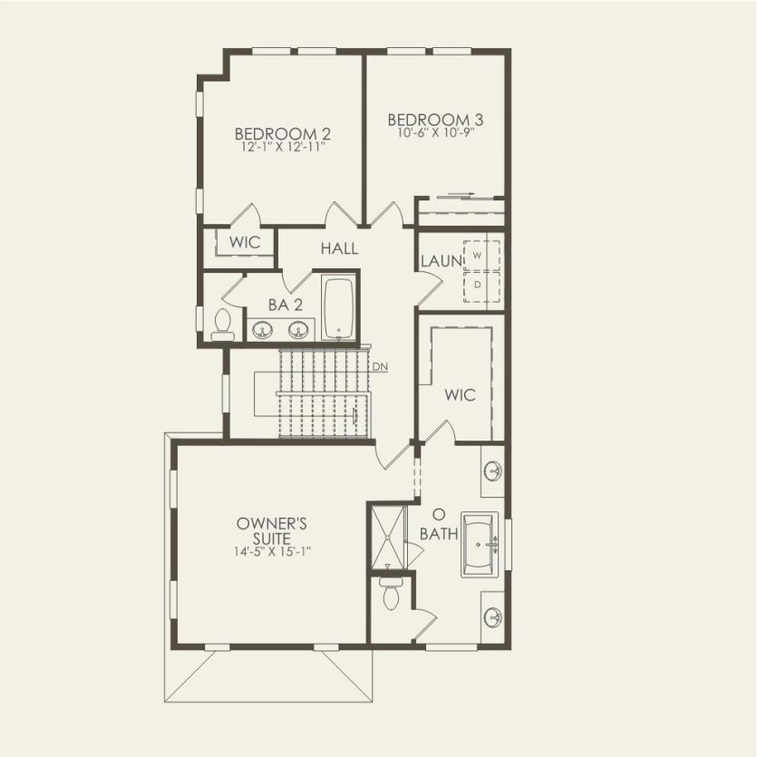 Third Floor 4 br / 3.5 ba