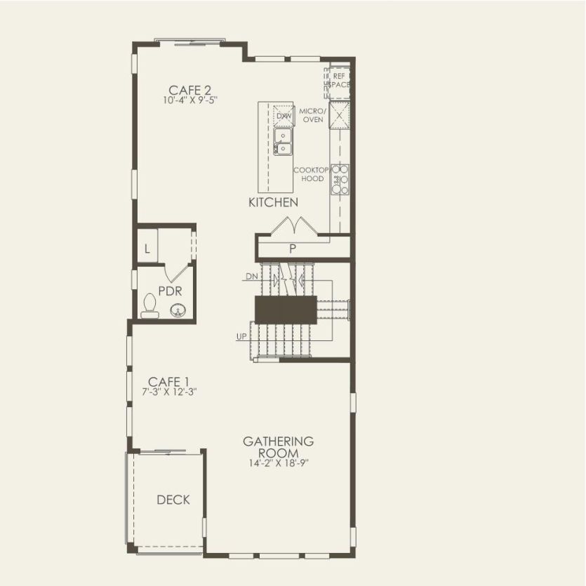 Second Floor 4 br / 3.5 ba