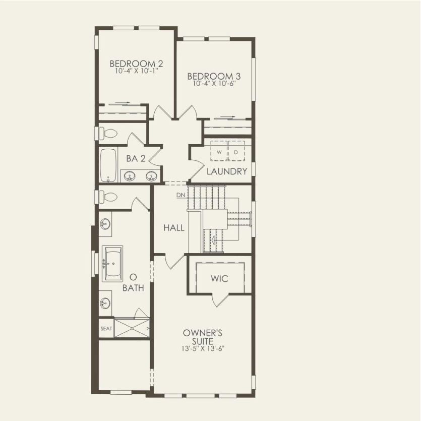 Third Floor 4 br / 3.5 ba
