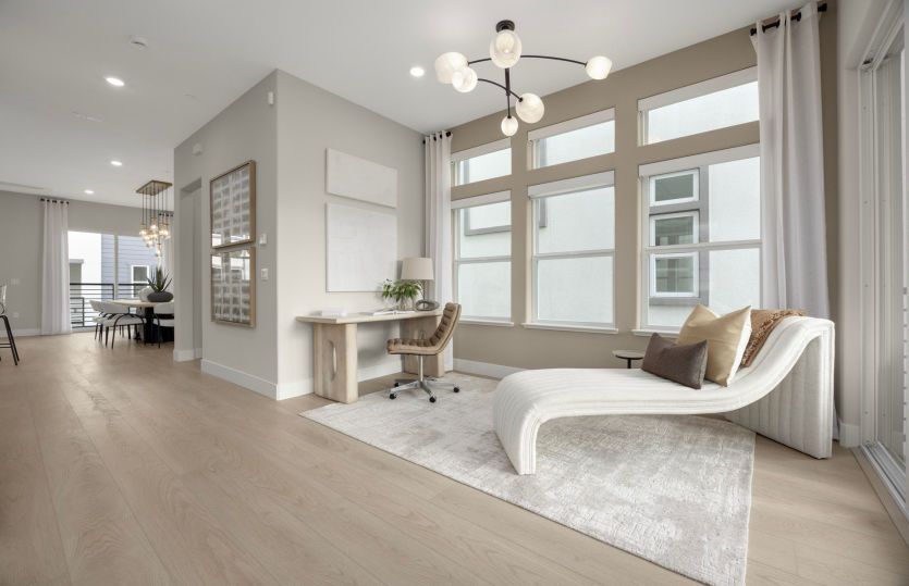 Cafe 2 area, can be utilized as a home office