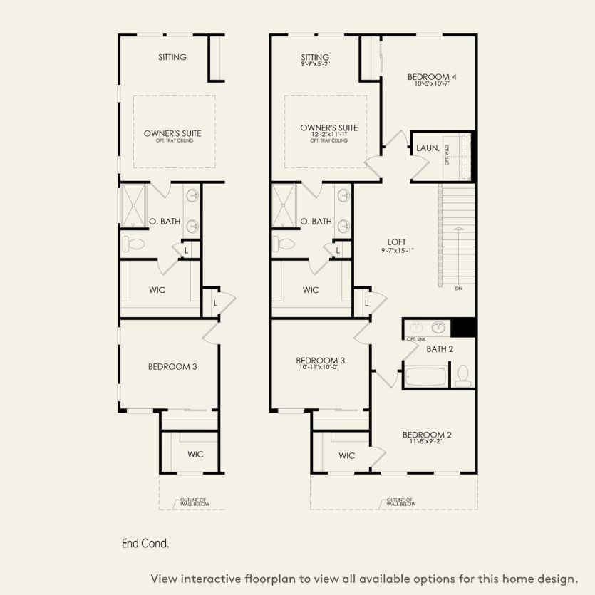 Second Floor 4 br / 2.5 ba