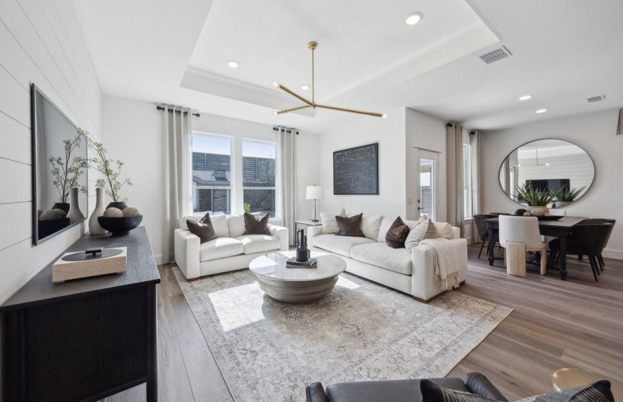Open-concept living