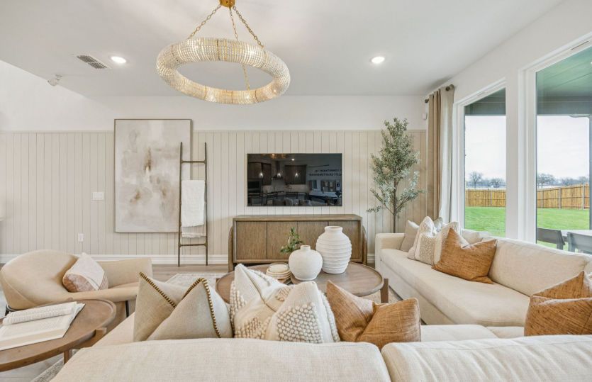 Gathering room with natural light