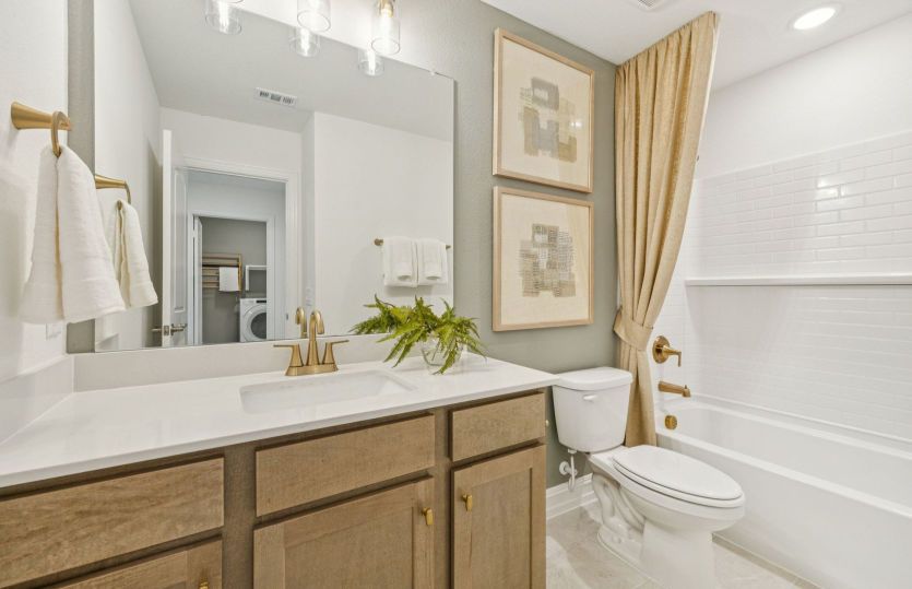 Secondary bathroom
