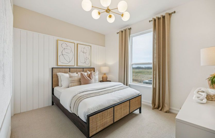 Spacious secondary bedroom