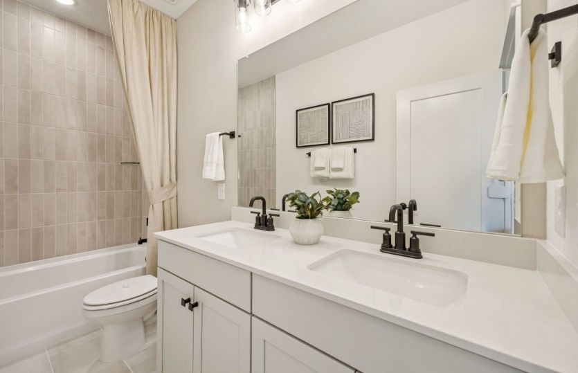 Secondary bathroom