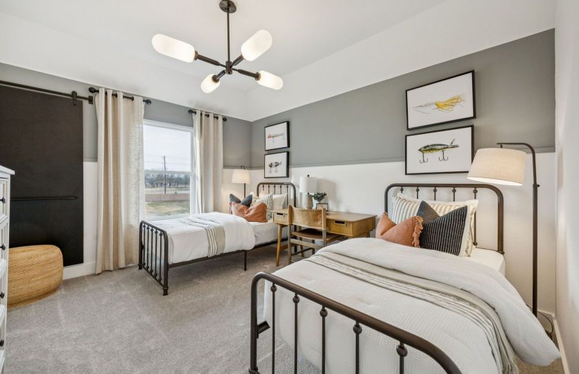 Spacious secondary bedroom