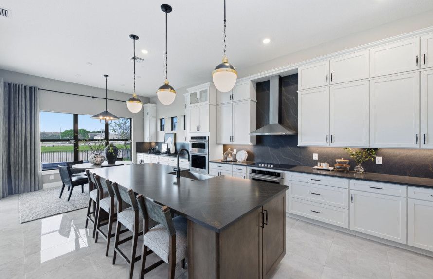 Sleek Finishes, Gourmet-Ready Space
