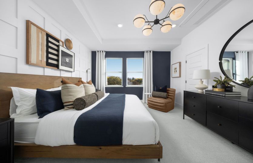 Primary bedroom suite